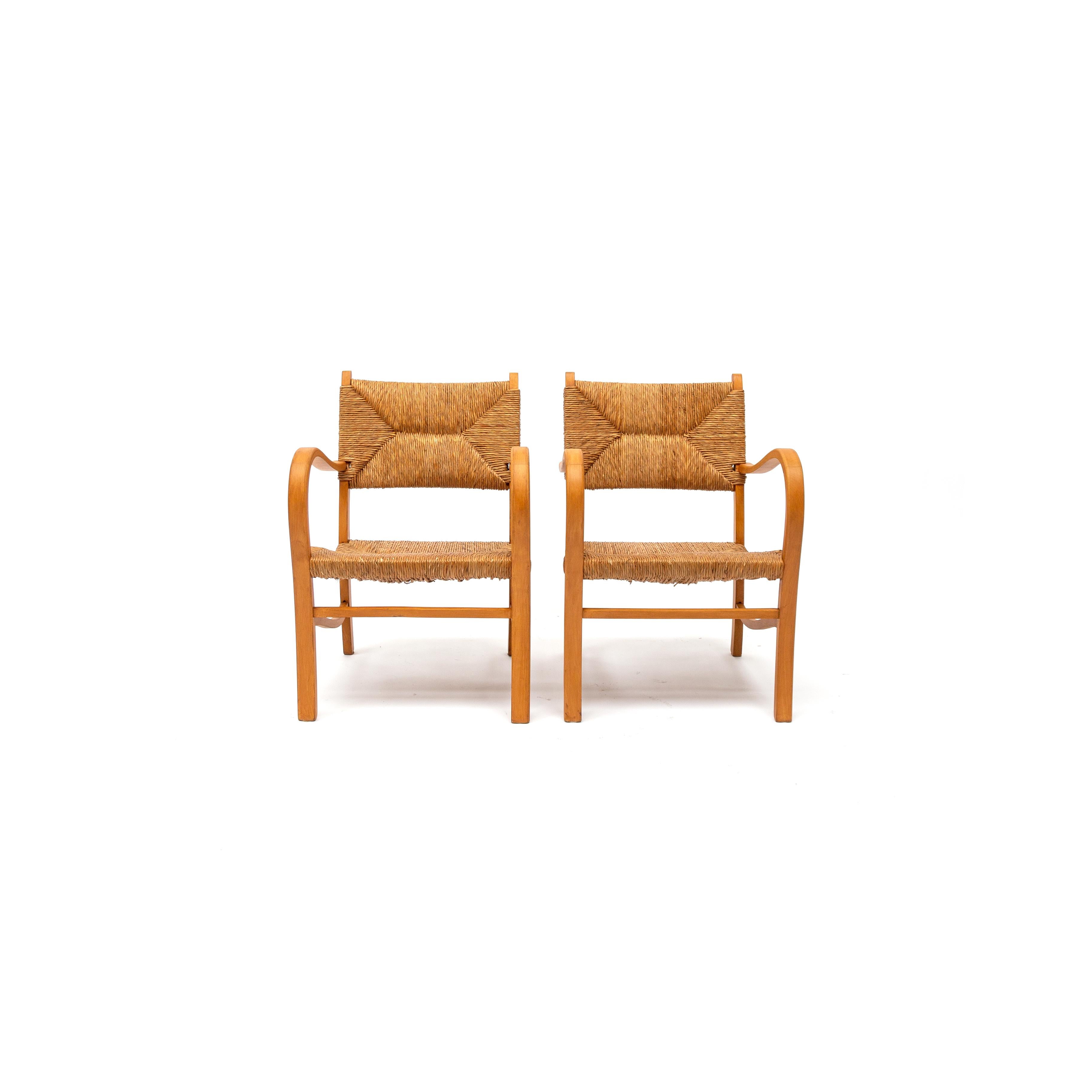 Olandese Eleganza delle poltrone in stile Bauhaus, anni '60 in vendita