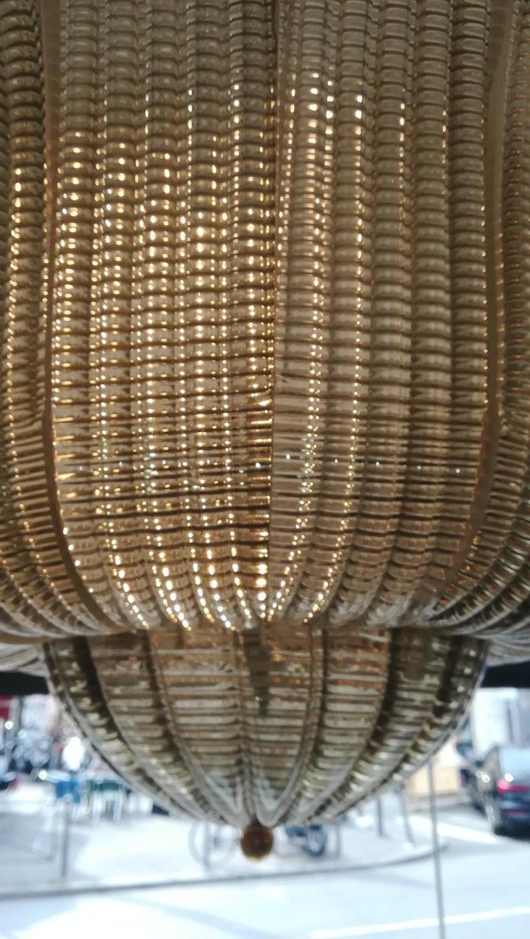 20th Century Elegant Beaded Glass Lantern