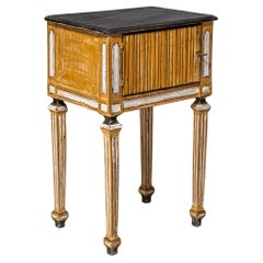 Elegant bedside table around 1800