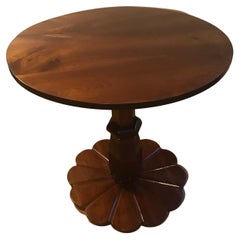 Elegant Biedermeier Walnut Table 1820