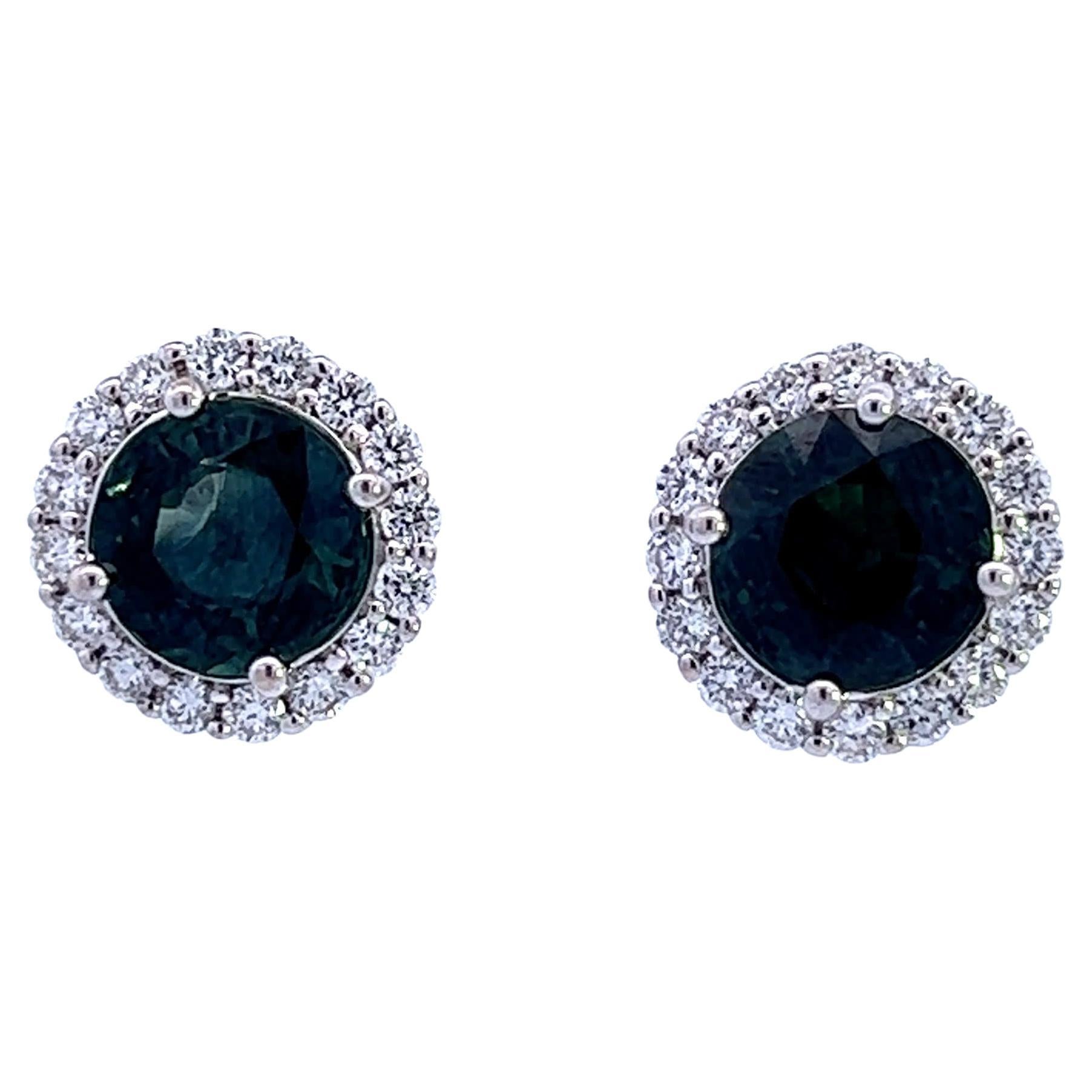 Elegant Black Stone Earrings For Sale