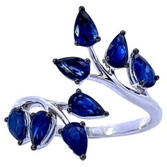 Elegant Blue Gemstone Ring