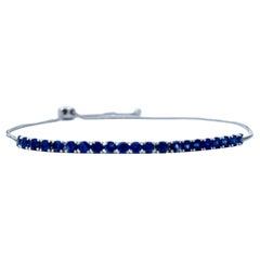 Elegant Blue Sapphire Bracelet