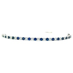 Elegant Blue Stone Bracelet