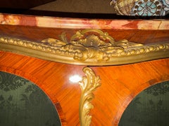 Elegant bookcase with ormolu bronze