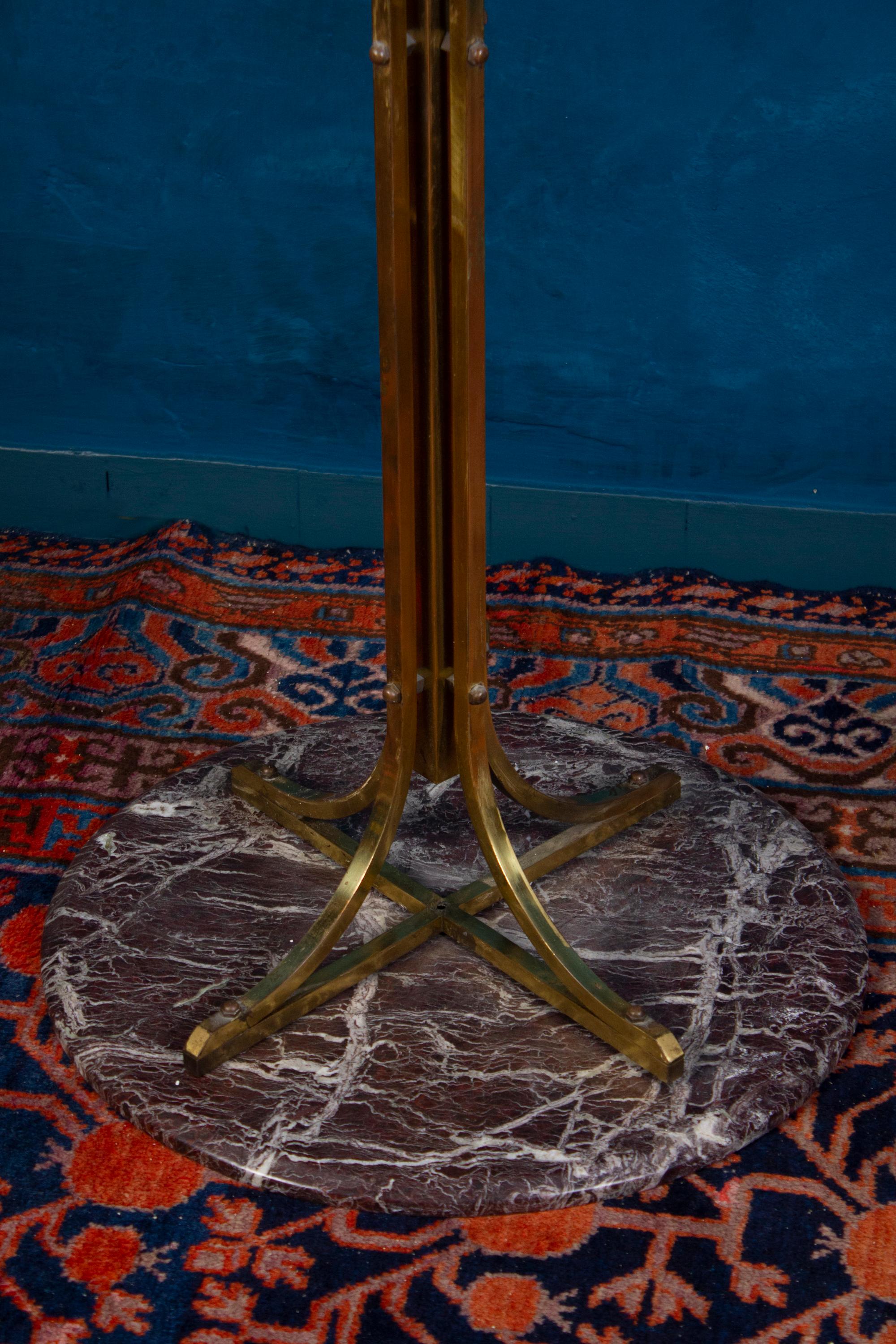Italian Elegant Brass Floor Lamp by Goffredo Reggiani, Italy, circa 1970 For Sale