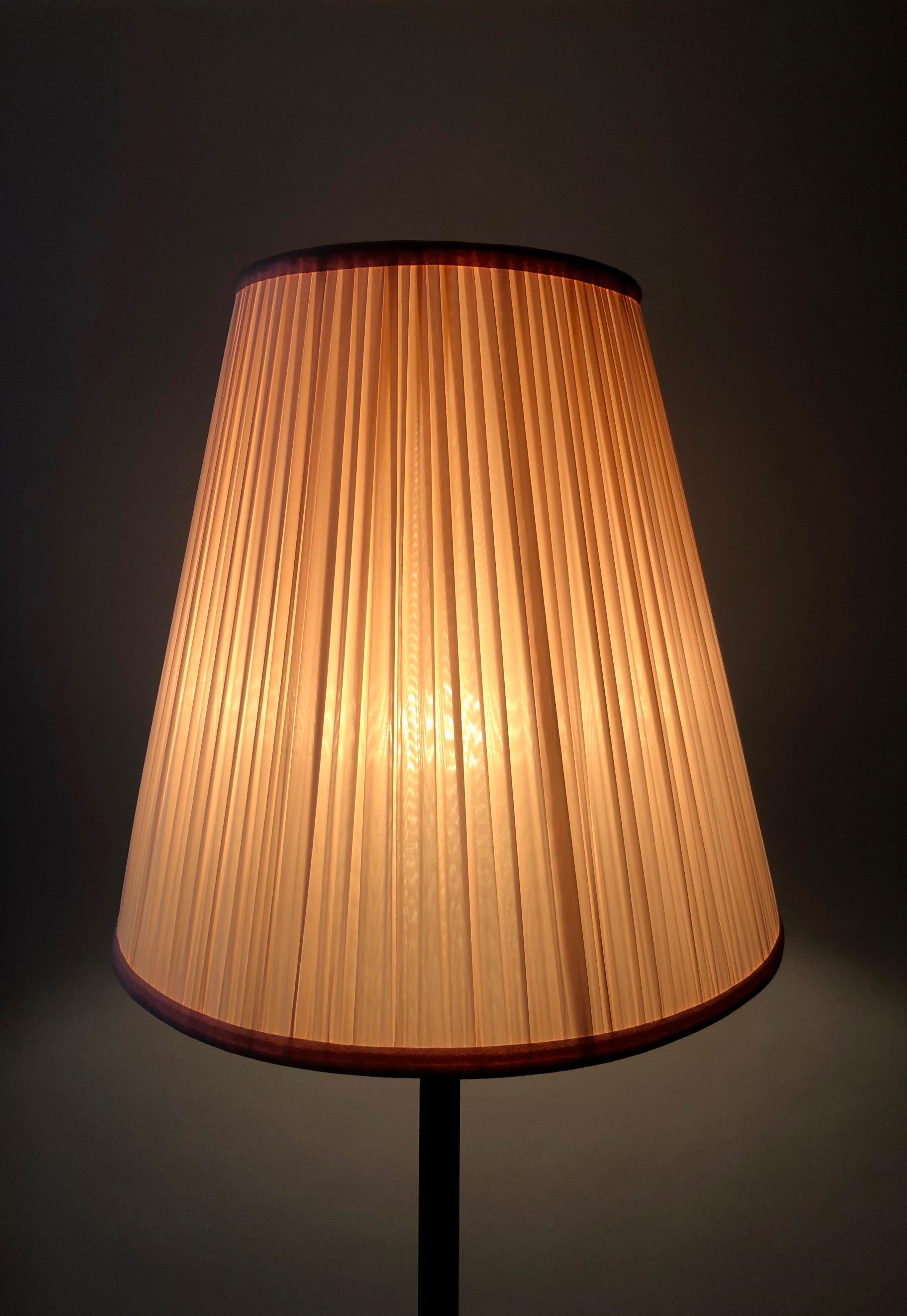 Elegant Brass Floor Lamp from the 1950's, Austria For Sale 10