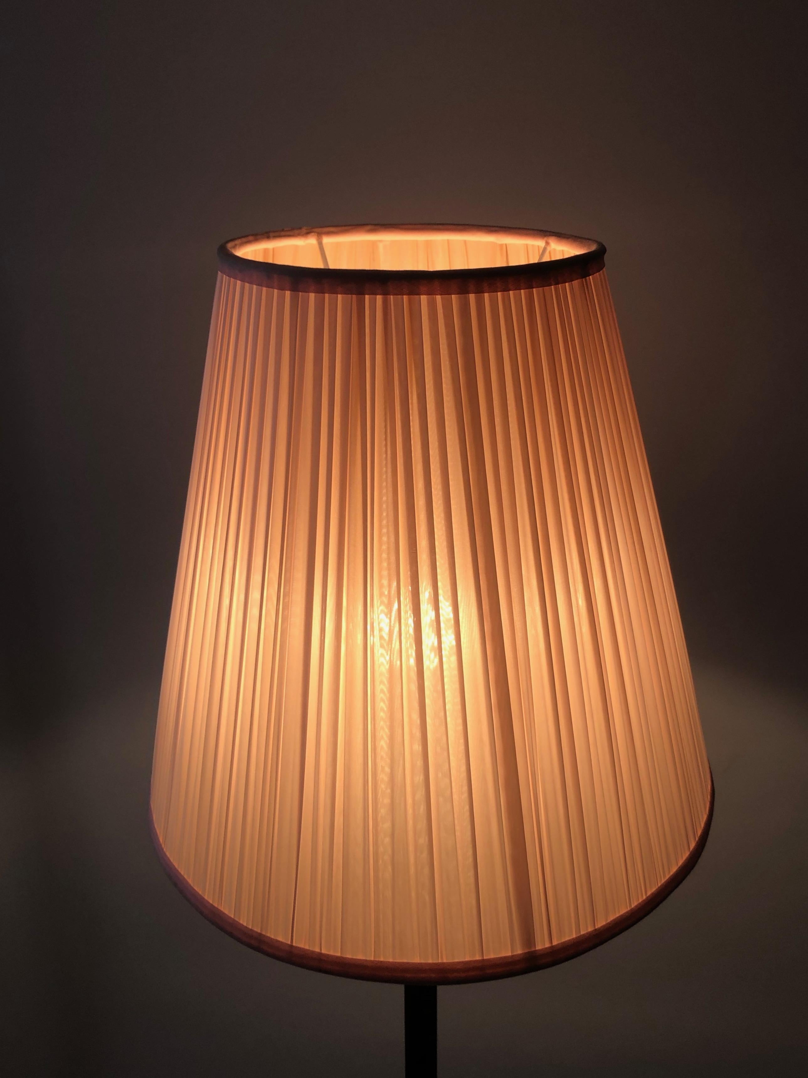 Elegant Brass Floor Lamp from the 1950's, Austria For Sale 12
