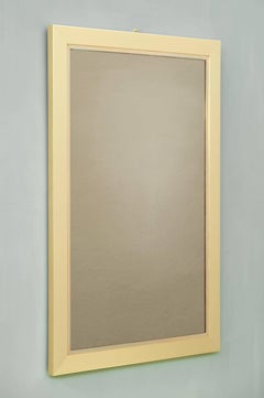 Elegant Brass Mirror Signed by Willy Rizzo