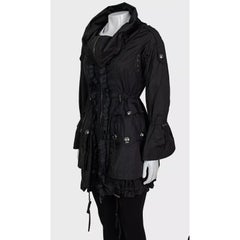 Elegant Trench-coat noir Burberry - Taille XS (IT38)