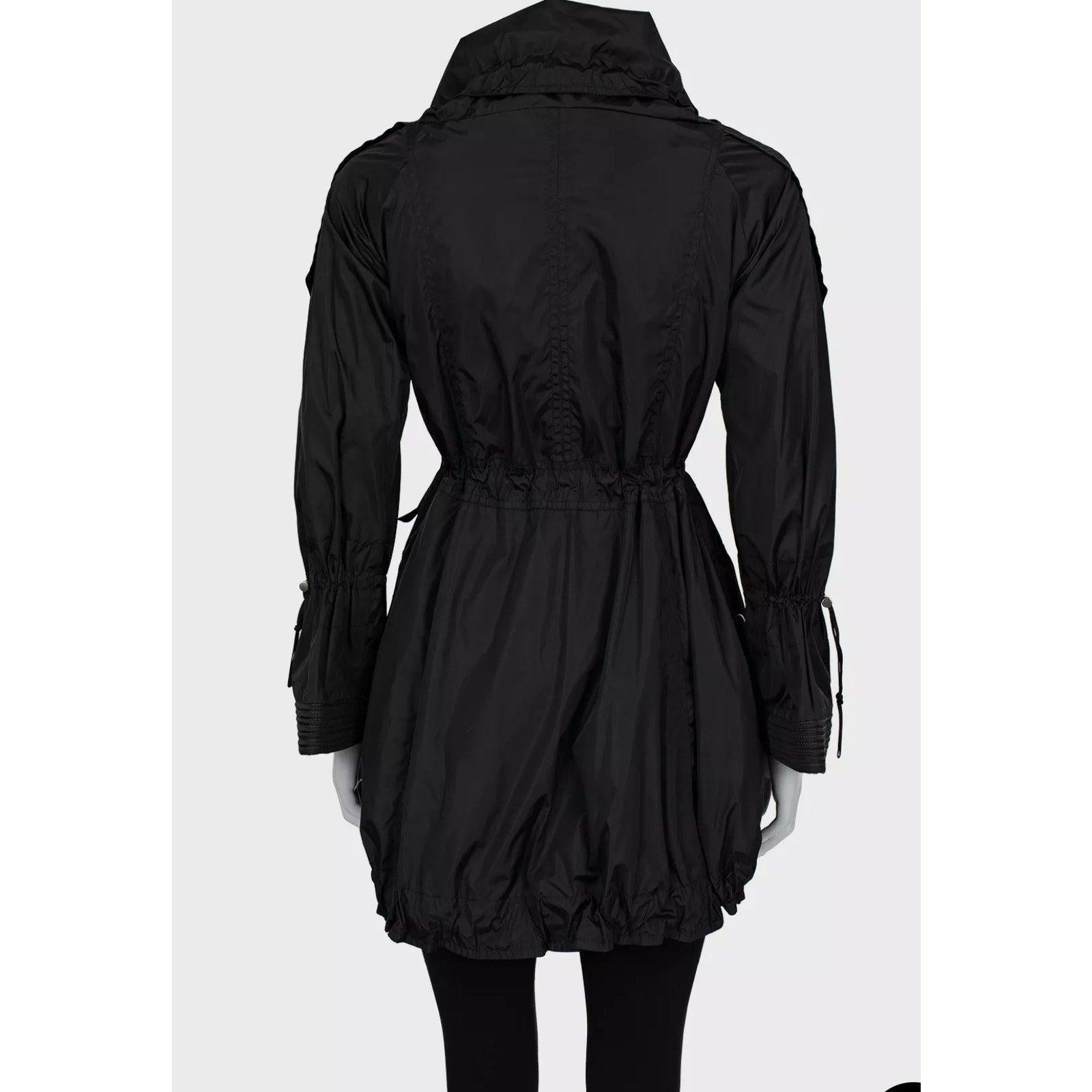 Elegante trench negro Burberry - Talla XS (IT38) Negro en venta