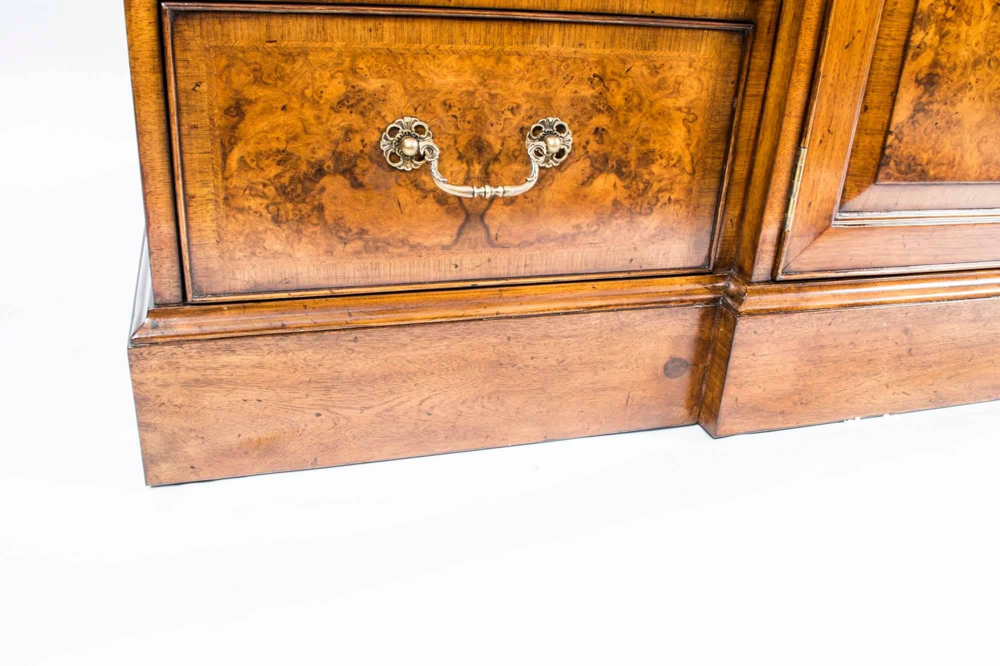 Burr Walnut Sideboard Chiffonier 11