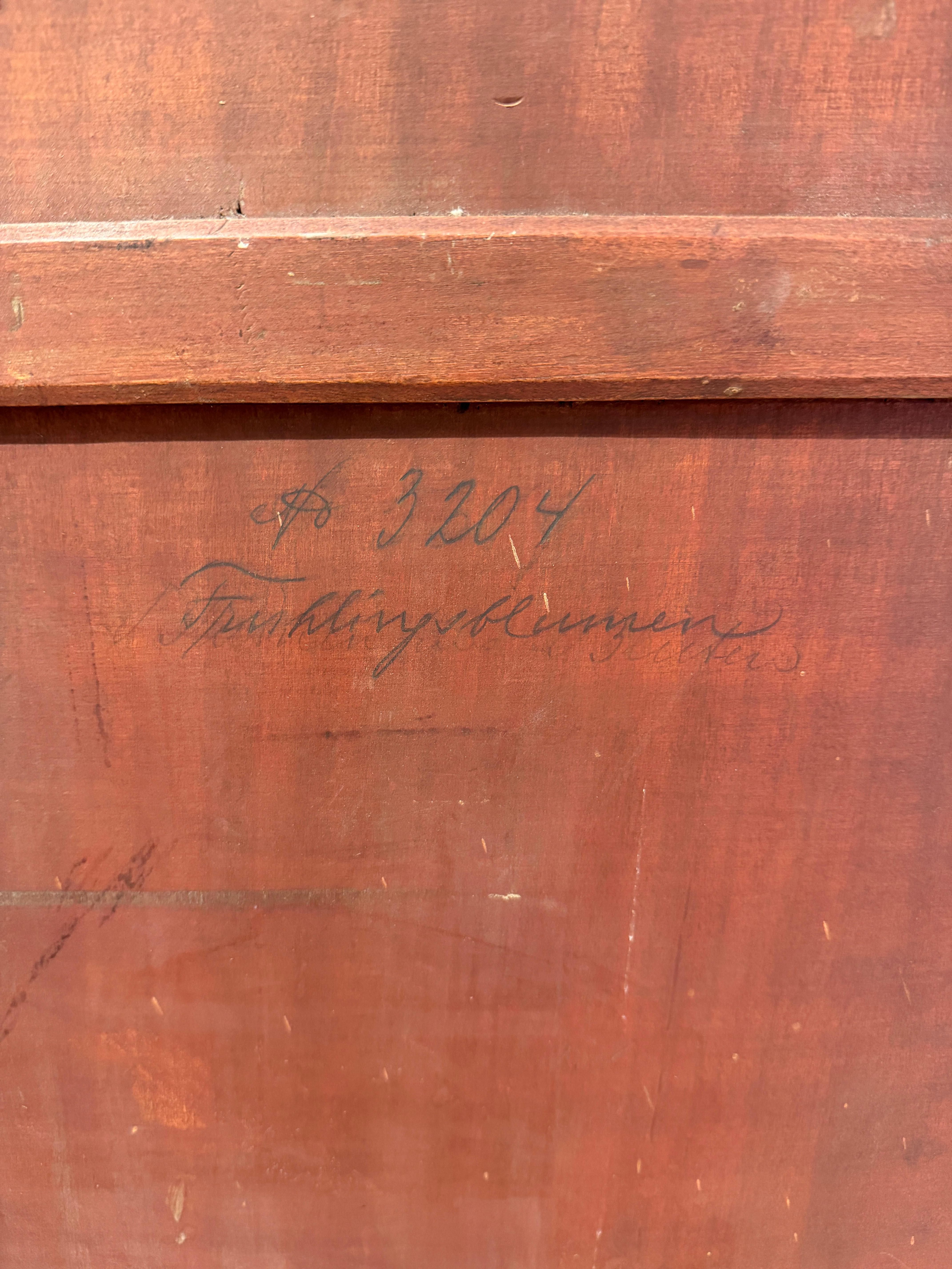 Elegant c.1880 Painting of a Lady with Magnificent Gilt Frame im Angebot 7