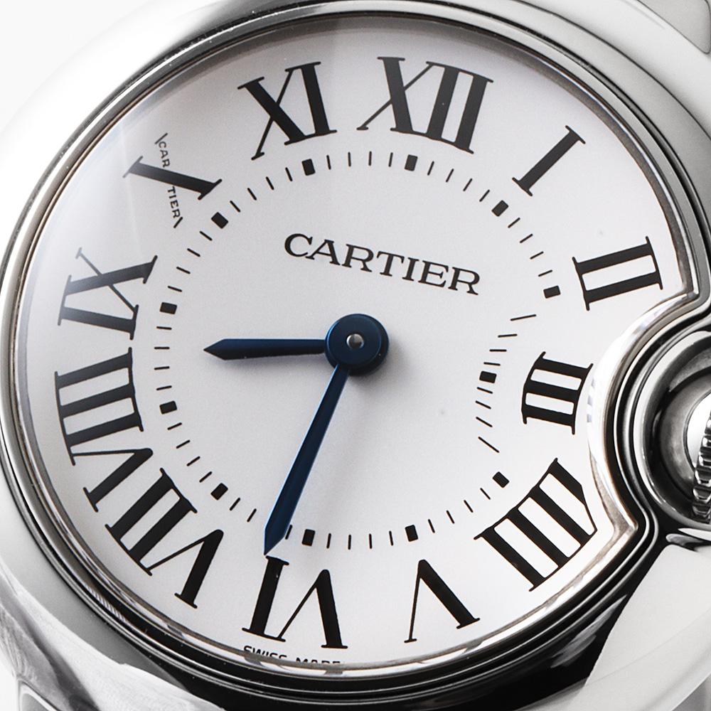 Women's Elegant Cartier Ballon Bleu SM W69010Z4 Pre-Owned Classic Ladies Timepiece