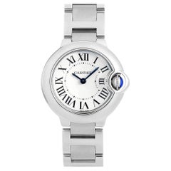 Elegance Cartier Ballon Bleu SM W69010Z4 Pre-Owned Classic Ladies Timepiece