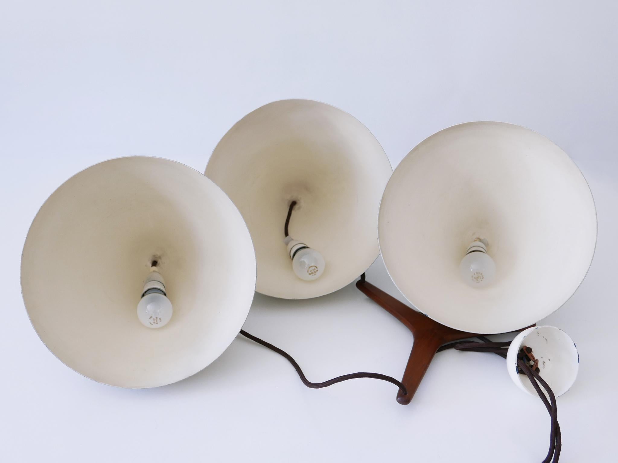 Elegant Cascading Pendant Lamp by Lisa Johansson-Pape for Orno Finland 1960s For Sale 13