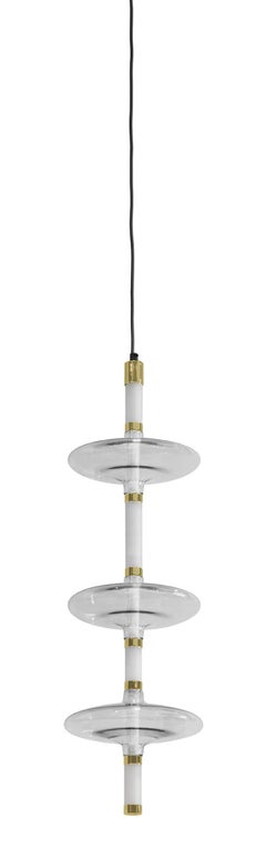 Elegant ceiling Lamp Glass available in Sea Blue - Transparent - Amethyst