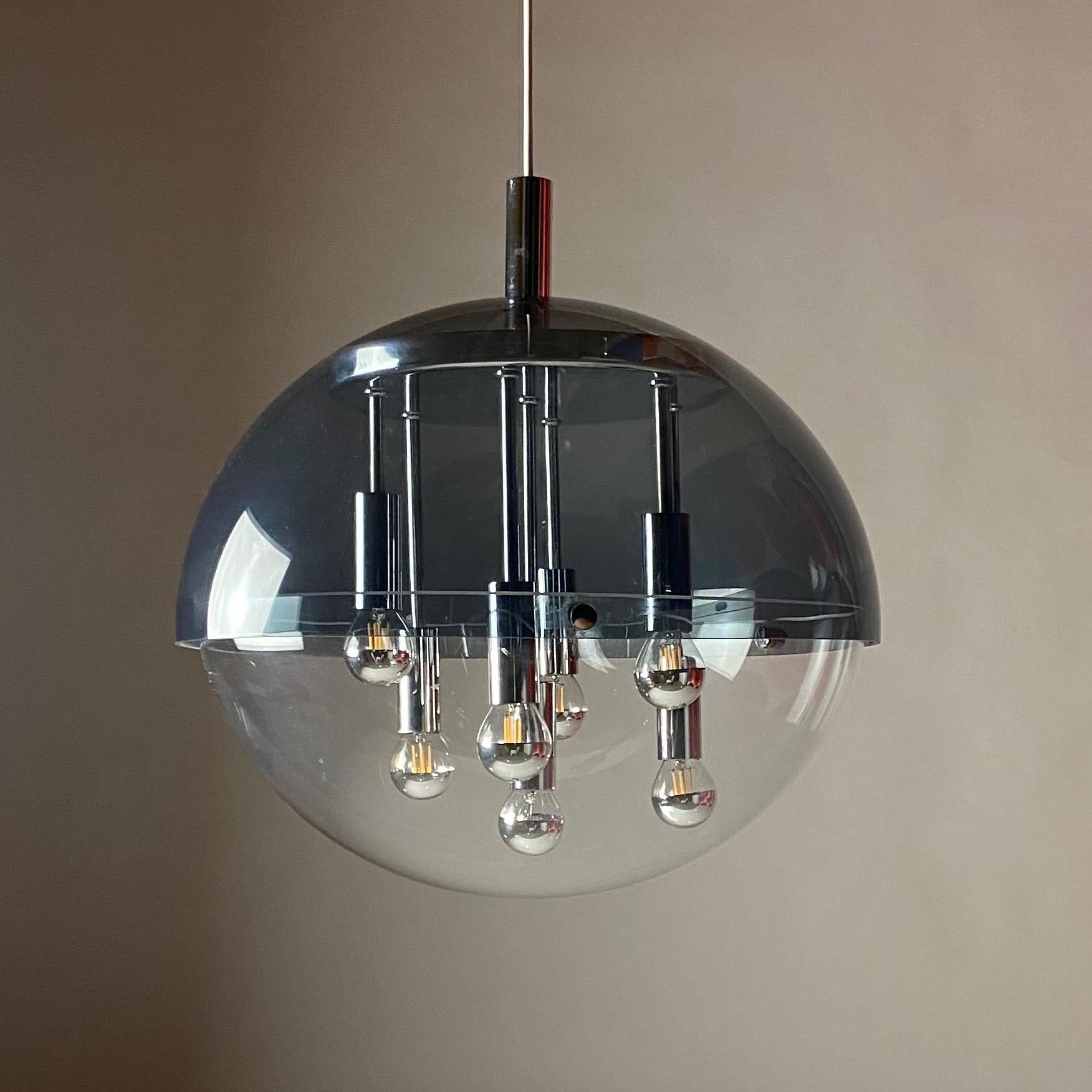 Mid-Century Modern Elegant Ceiling Light by RAAK, Holland, 1970s