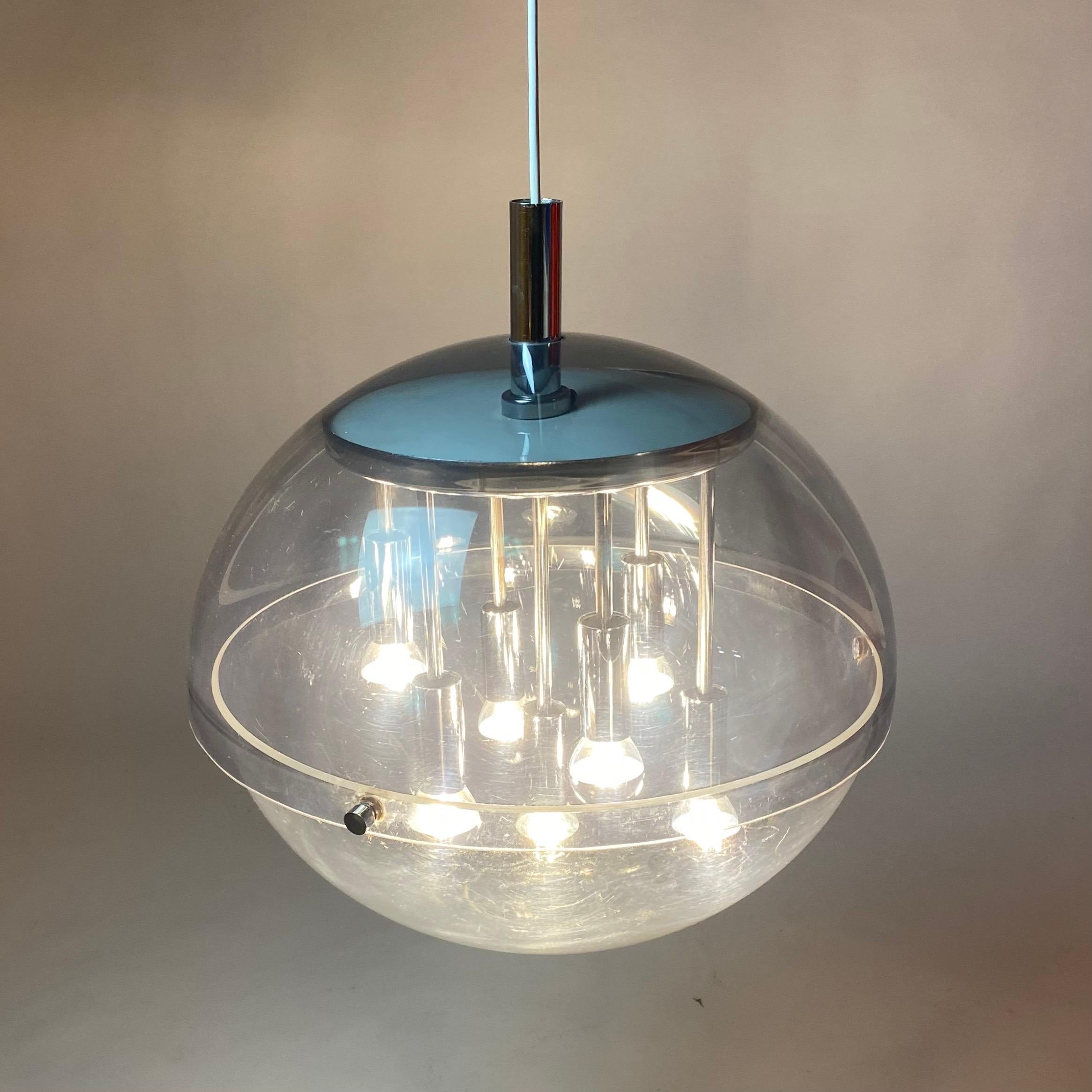 Dutch Elegant Ceiling Light by RAAK, Holland, 1970s