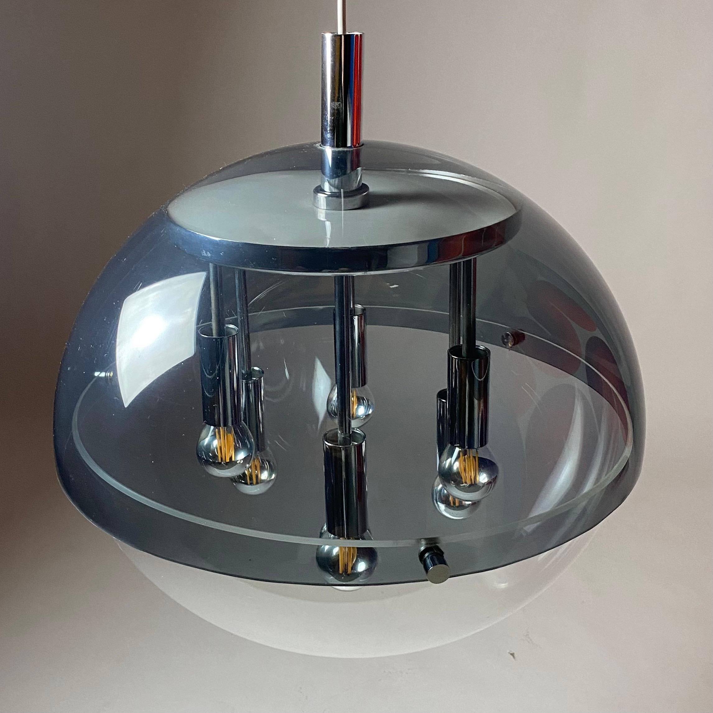 Elegant Ceiling Light by RAAK, Holland, 1970s In Good Condition In Haderslev, DK