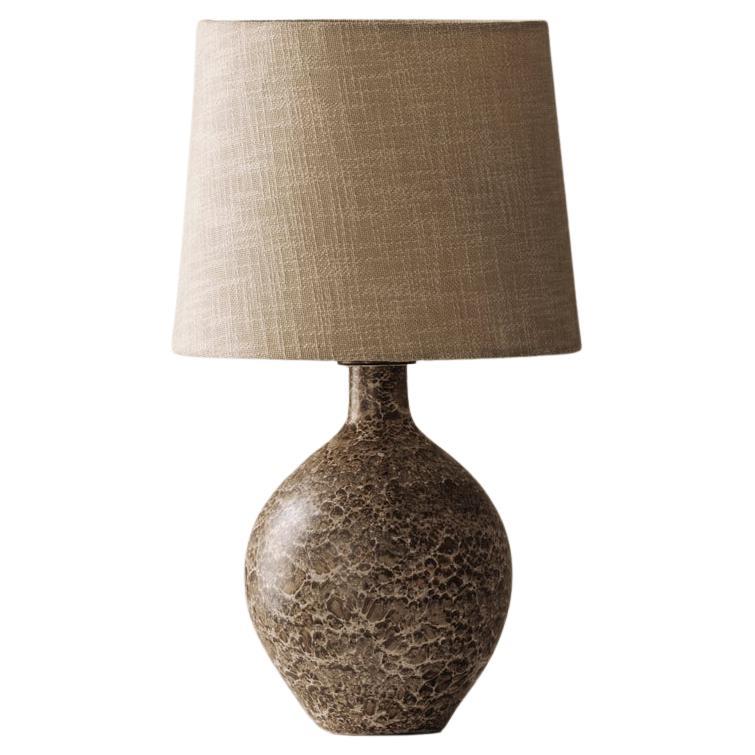 Elegant ceramic table lamp sourced in France dating from the 1960s