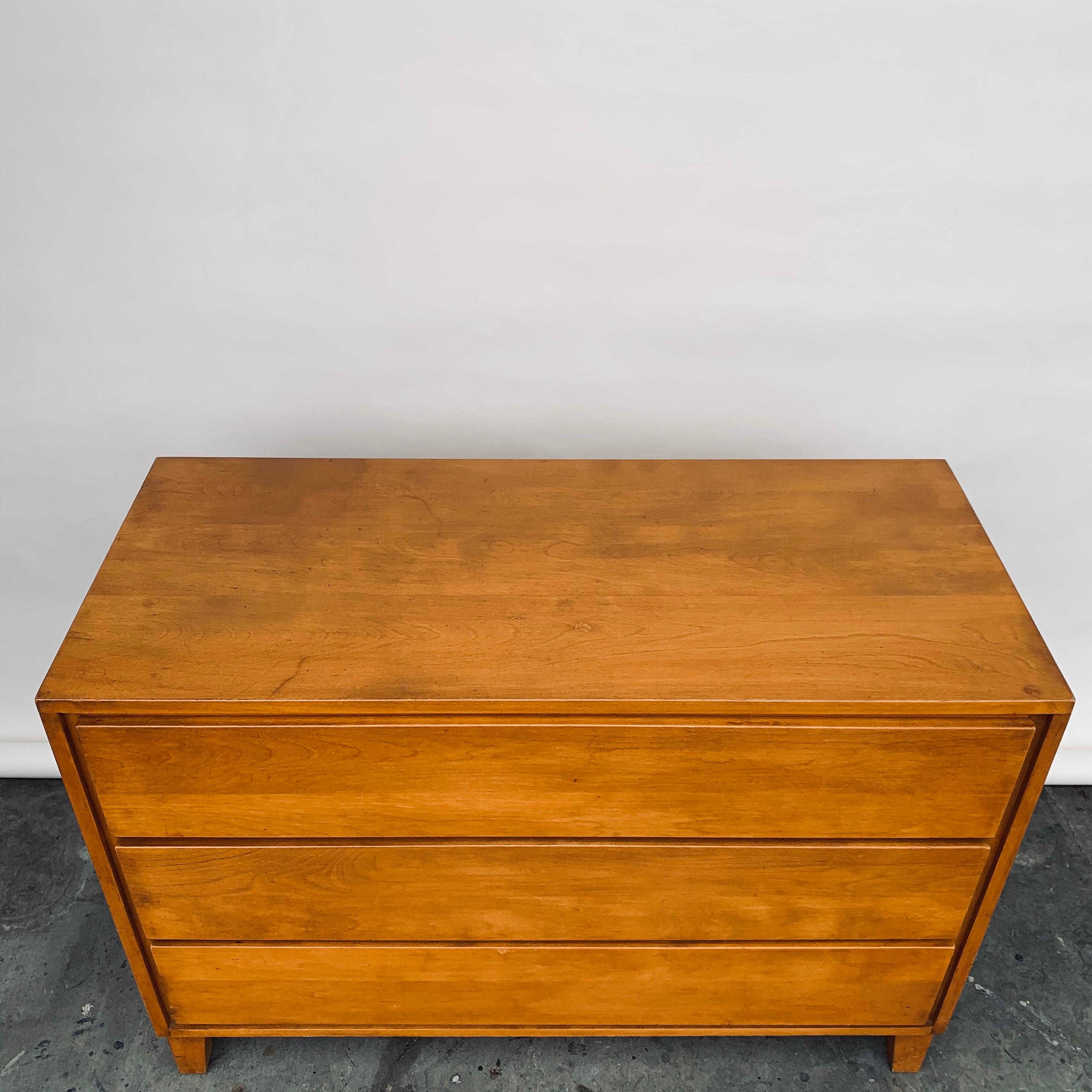 Stained Elegant Chest of Drawers or Dresser by Leslie Diamond for Conant Ball