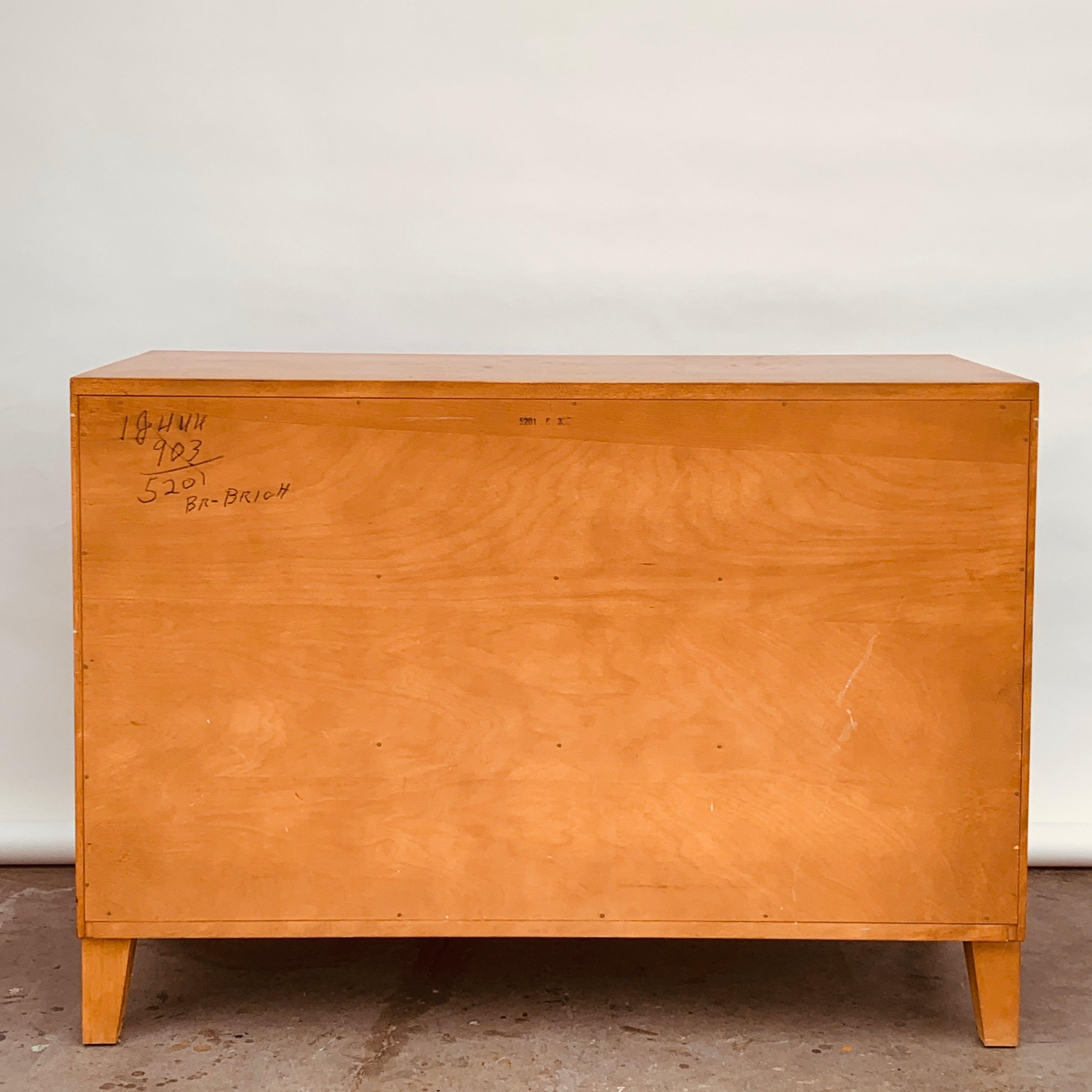 Stained Elegant Chest of Drawers or Dresser by Leslie Diamond for Conant Ball