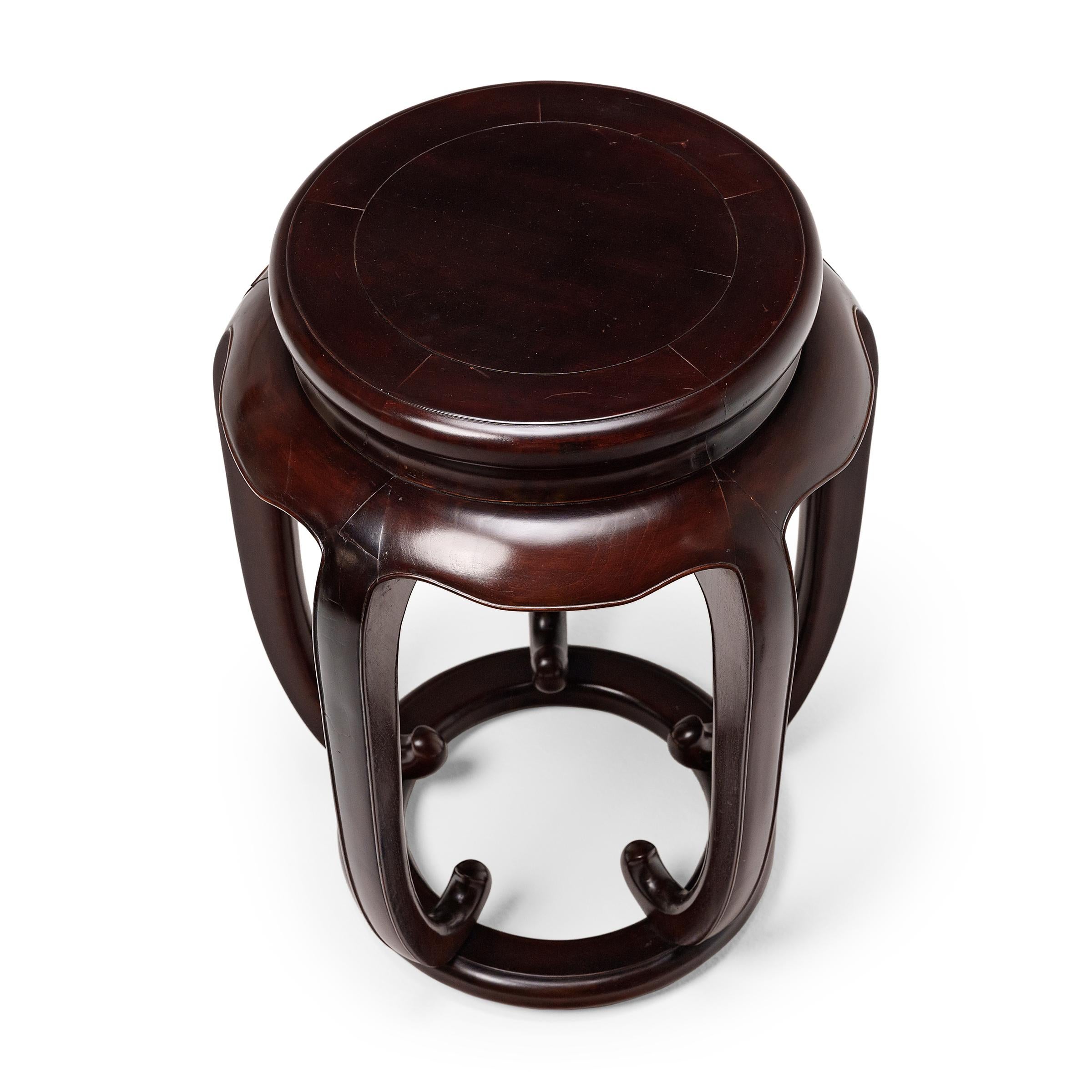 Minimalist Elegant Chinese Five-Leg Incense Table, c. 1900 For Sale