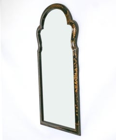 Eleganter Chinoiserie-Spiegel mit handgemalter Dekoration 51 "H x 26 "W