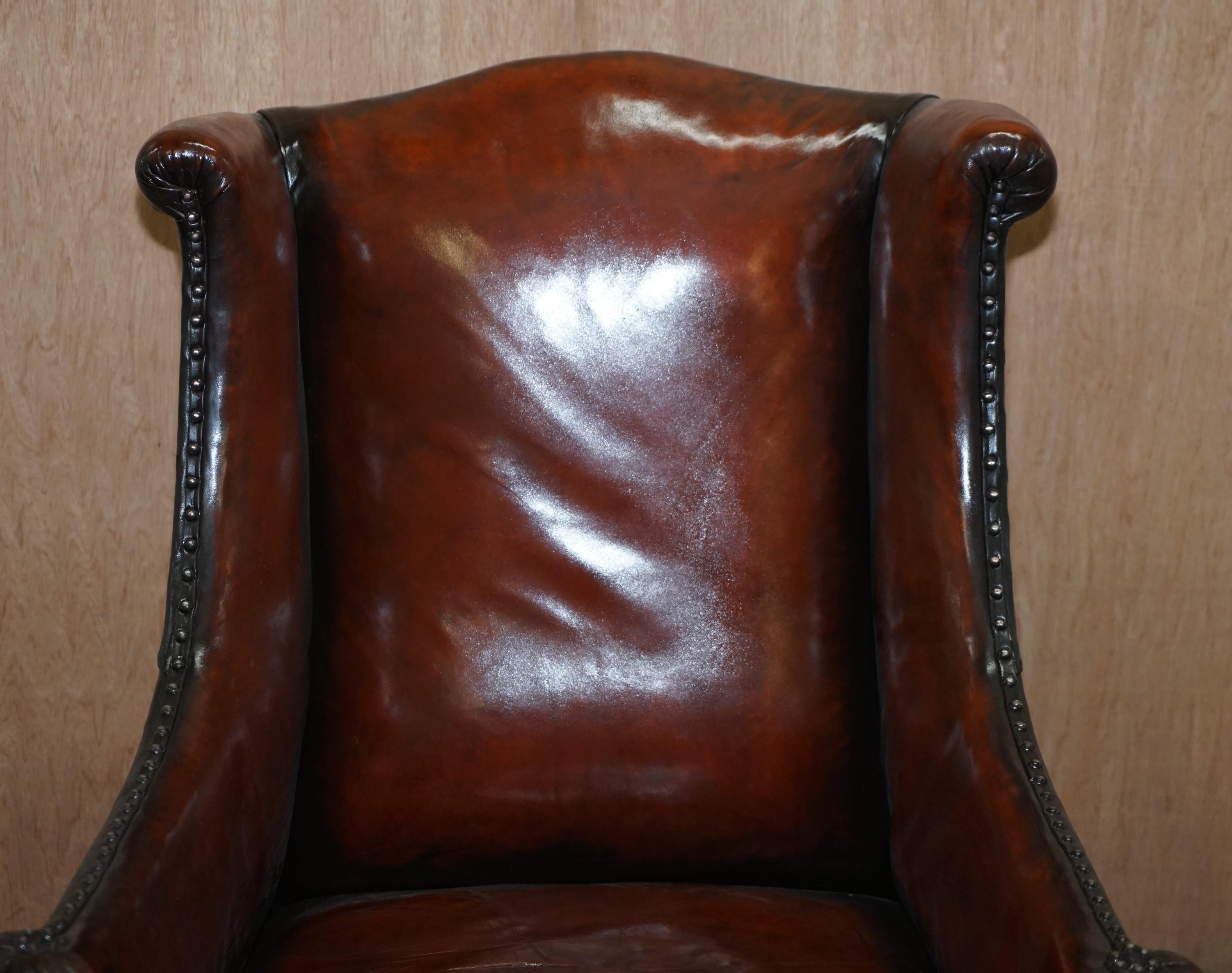 classic wingback armchair