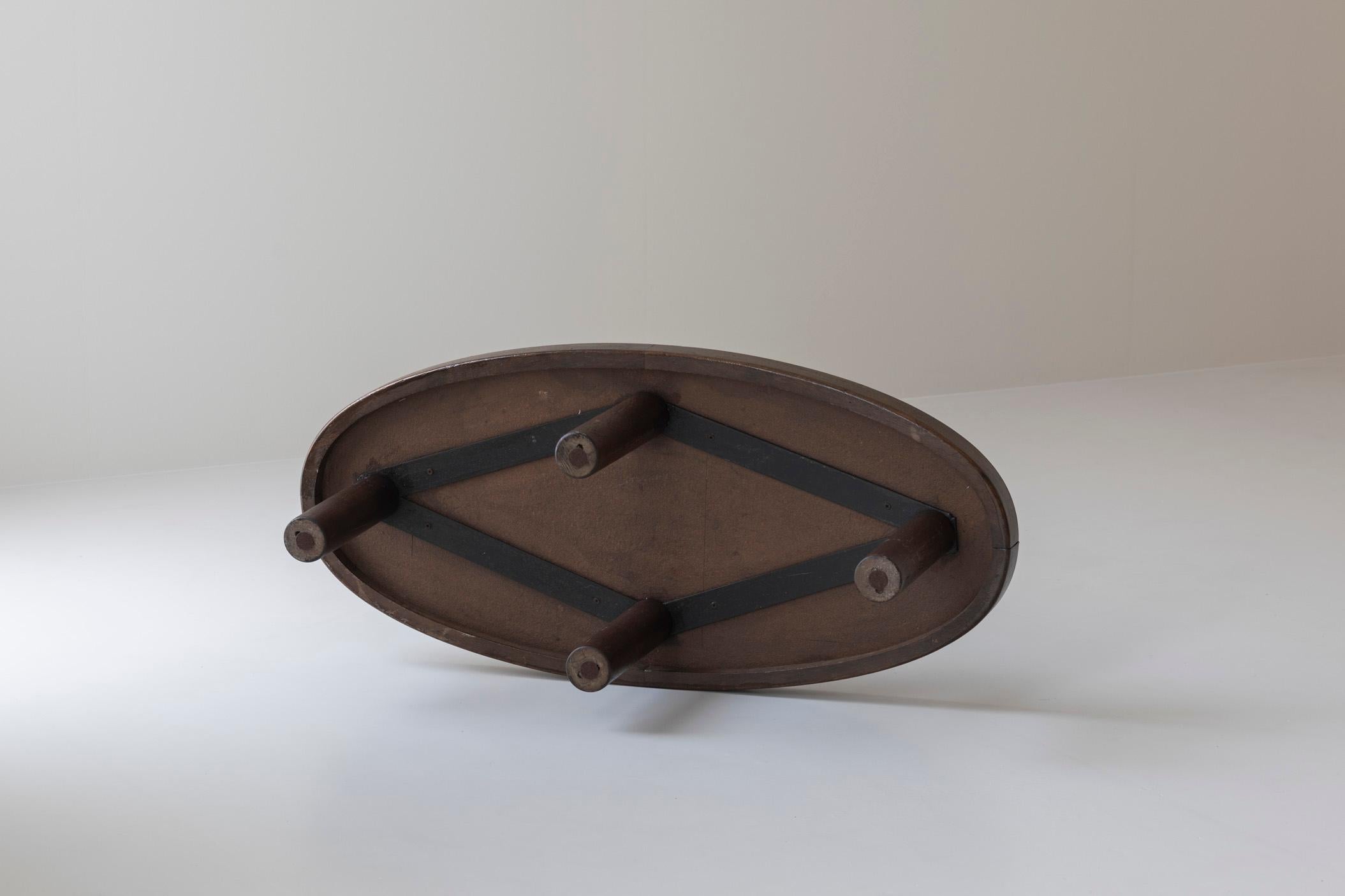 Elegant coffee table by Barrois for Vallauris, France 1960s. 9