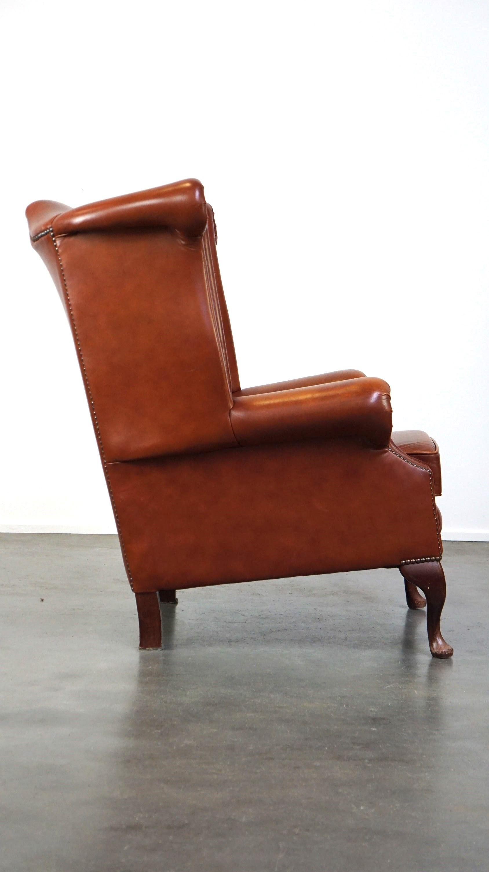 fauteuil anglais cuir