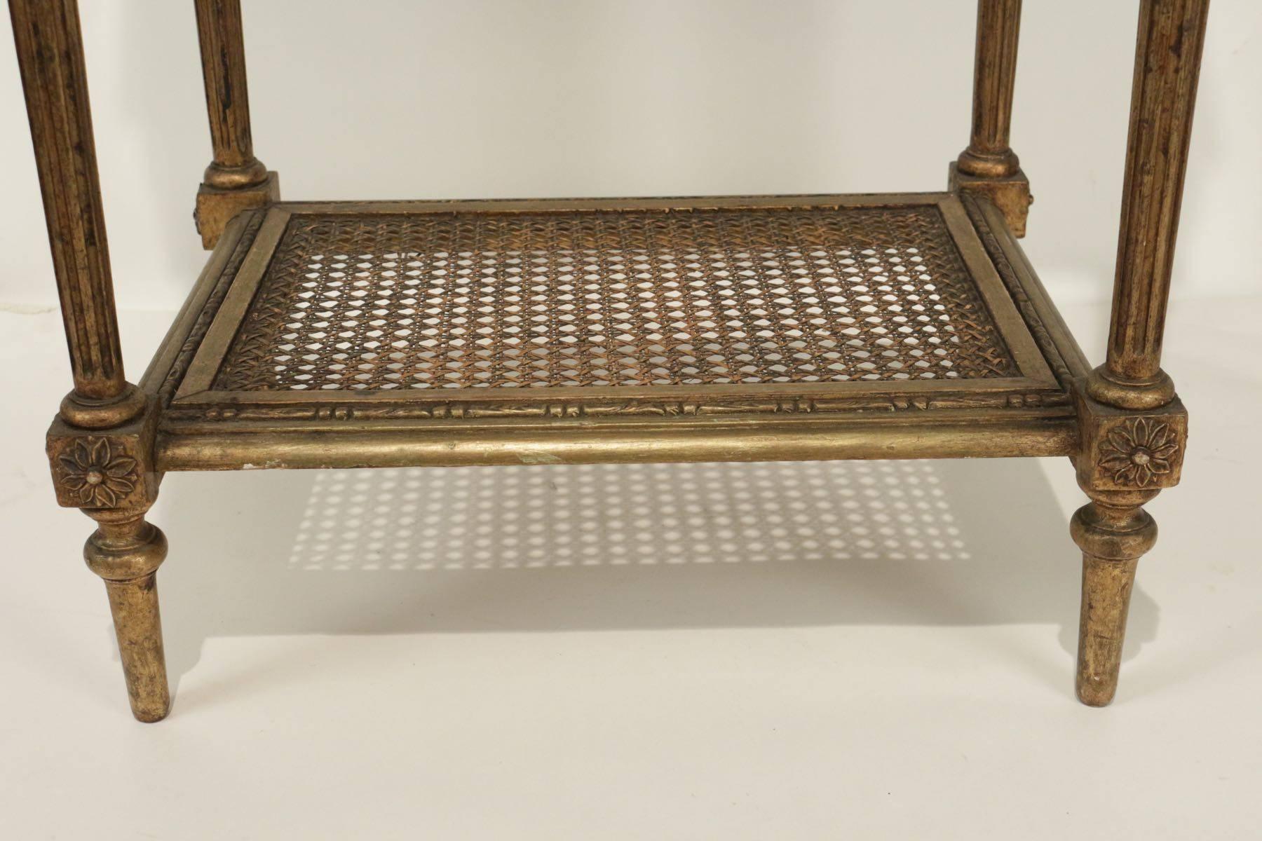 Elegant Console with a Centre Drawer in the Style of Louis XVI In Good Condition For Sale In Saint-Ouen, FR