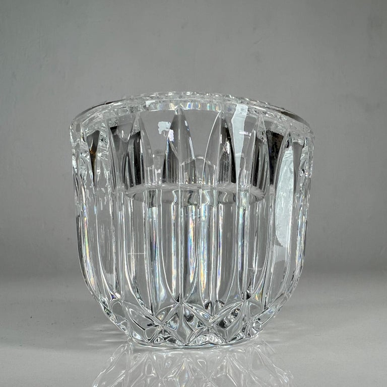 Elegant Crystal Glass Votive Tealight Candle Holder by Waterford