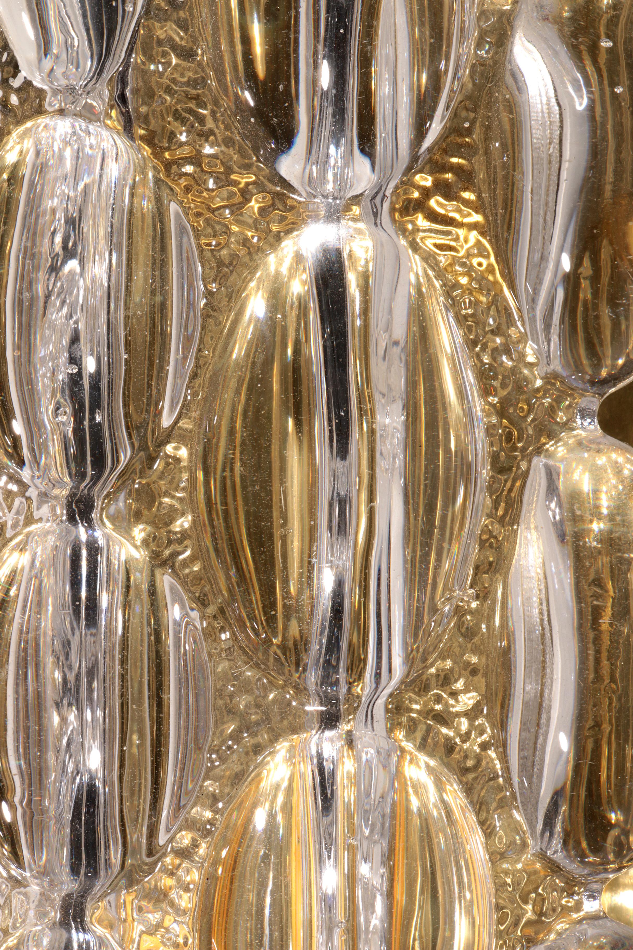 Eleganza delle lampade a goccia in cristallo di Carl Fagerlund per Orrefors in vendita 2