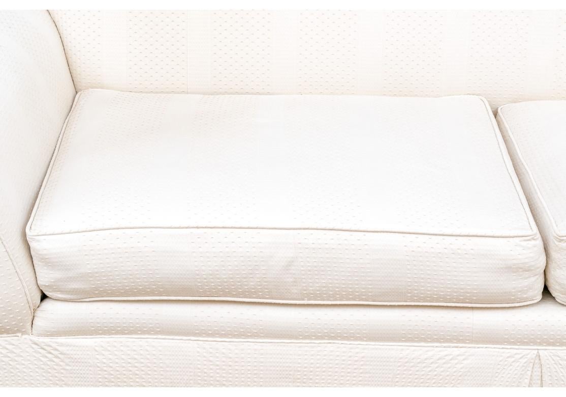 Fabric Elegant Custom Two Cushion Sofa For Sale