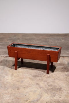 Elegant Danish Design Wooden Planter Box