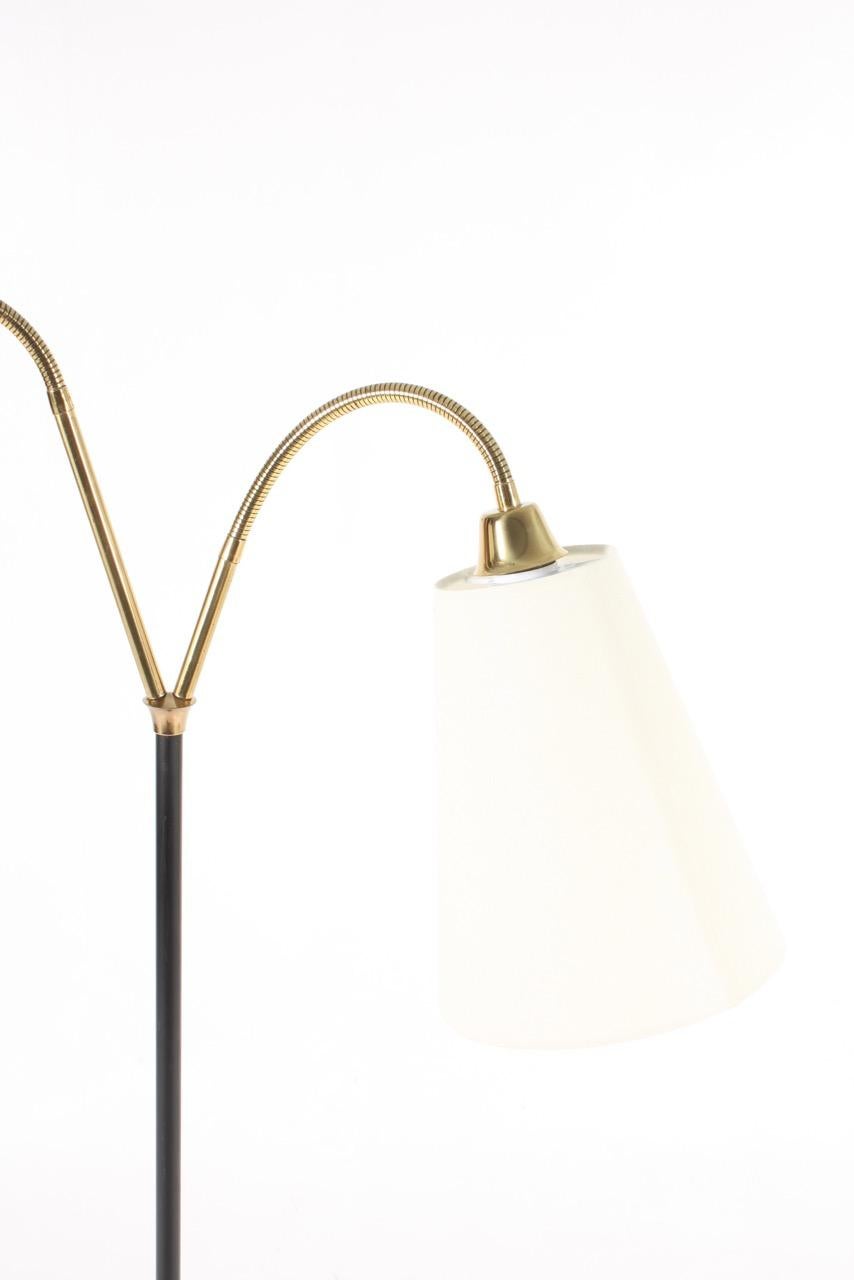 Elegant Danish Midcentury Floor Lamp by Holm Sørensen, 1950s 1