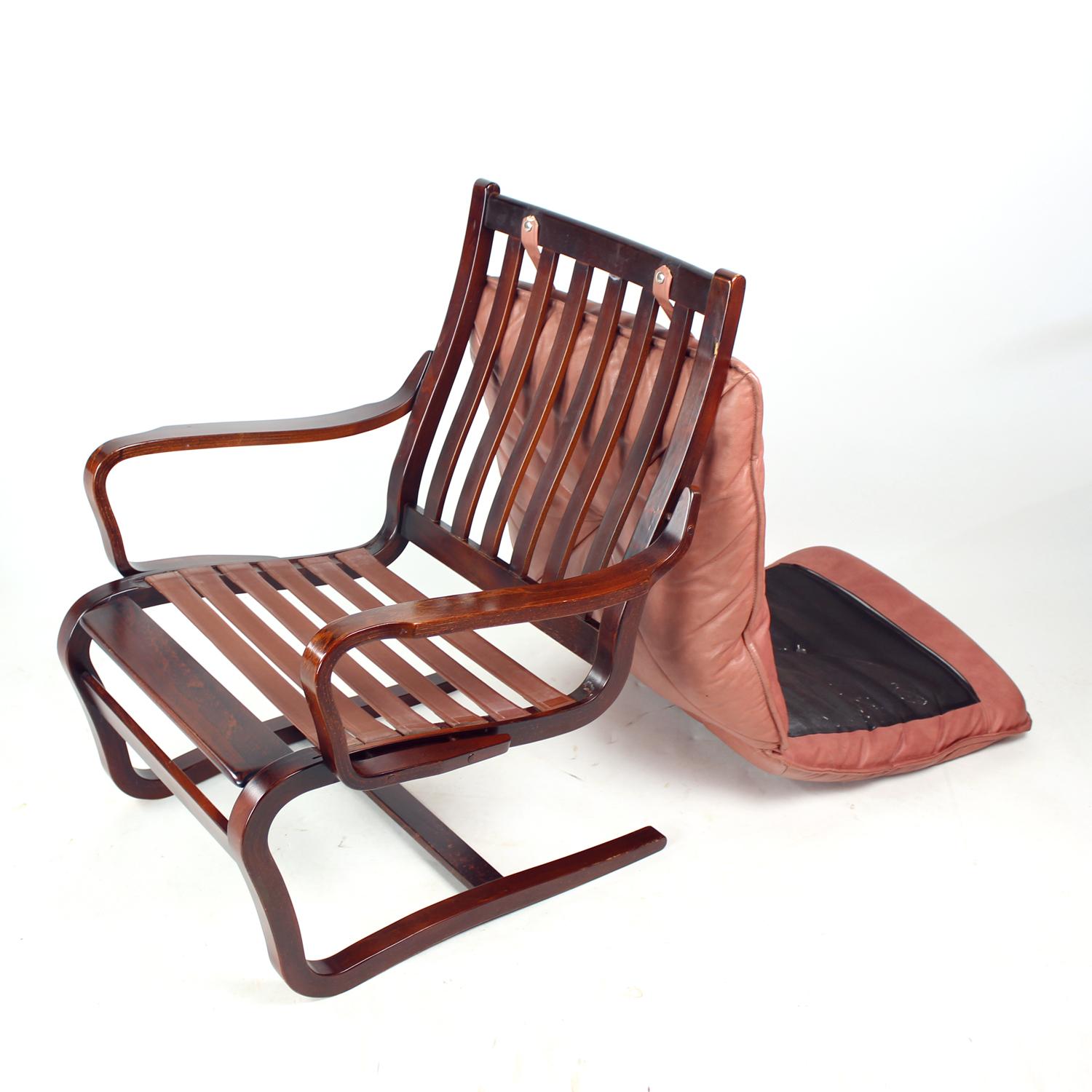 Elegant Danish Modern Armchair By J.M. Birks & Co, Copenhague en vente 5