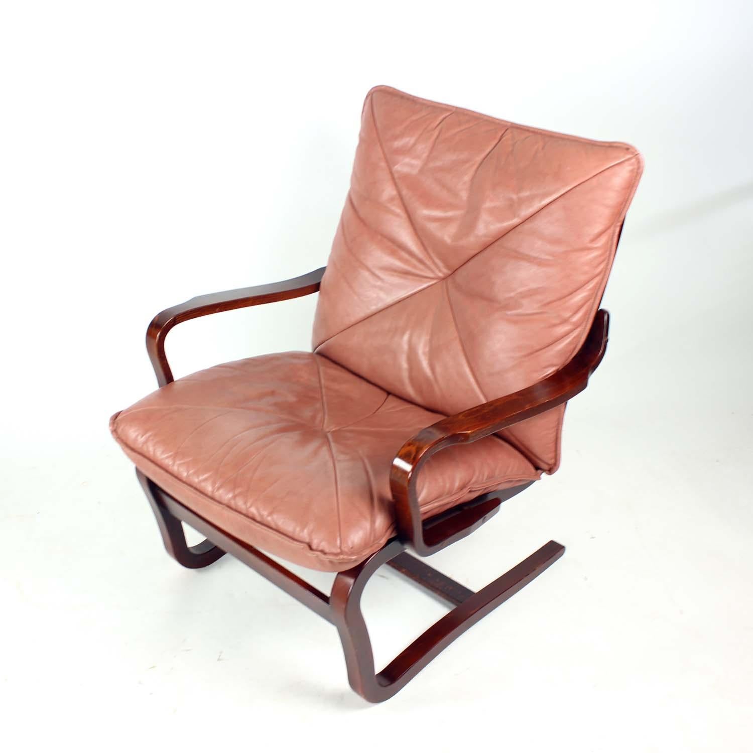 Elegant Danish Modern Armchair By J.M. Birks & Co, Copenhague en vente 7