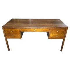 Elegant Danish Modern Teak Writing Desk, circa 1960s