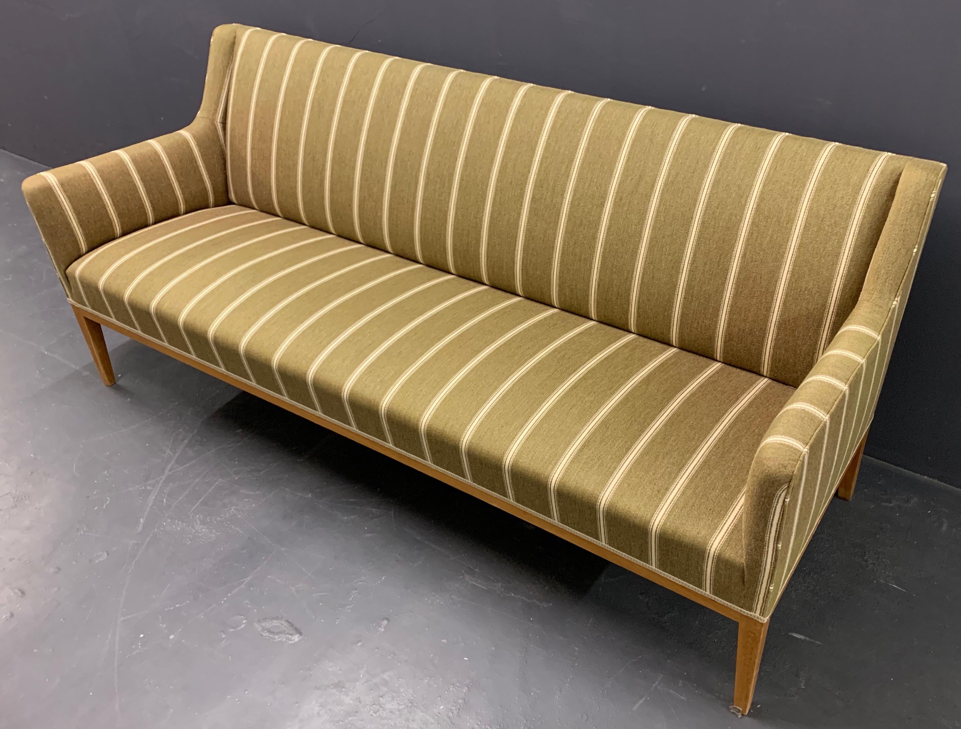 Fabric Elegant Danish Sofa