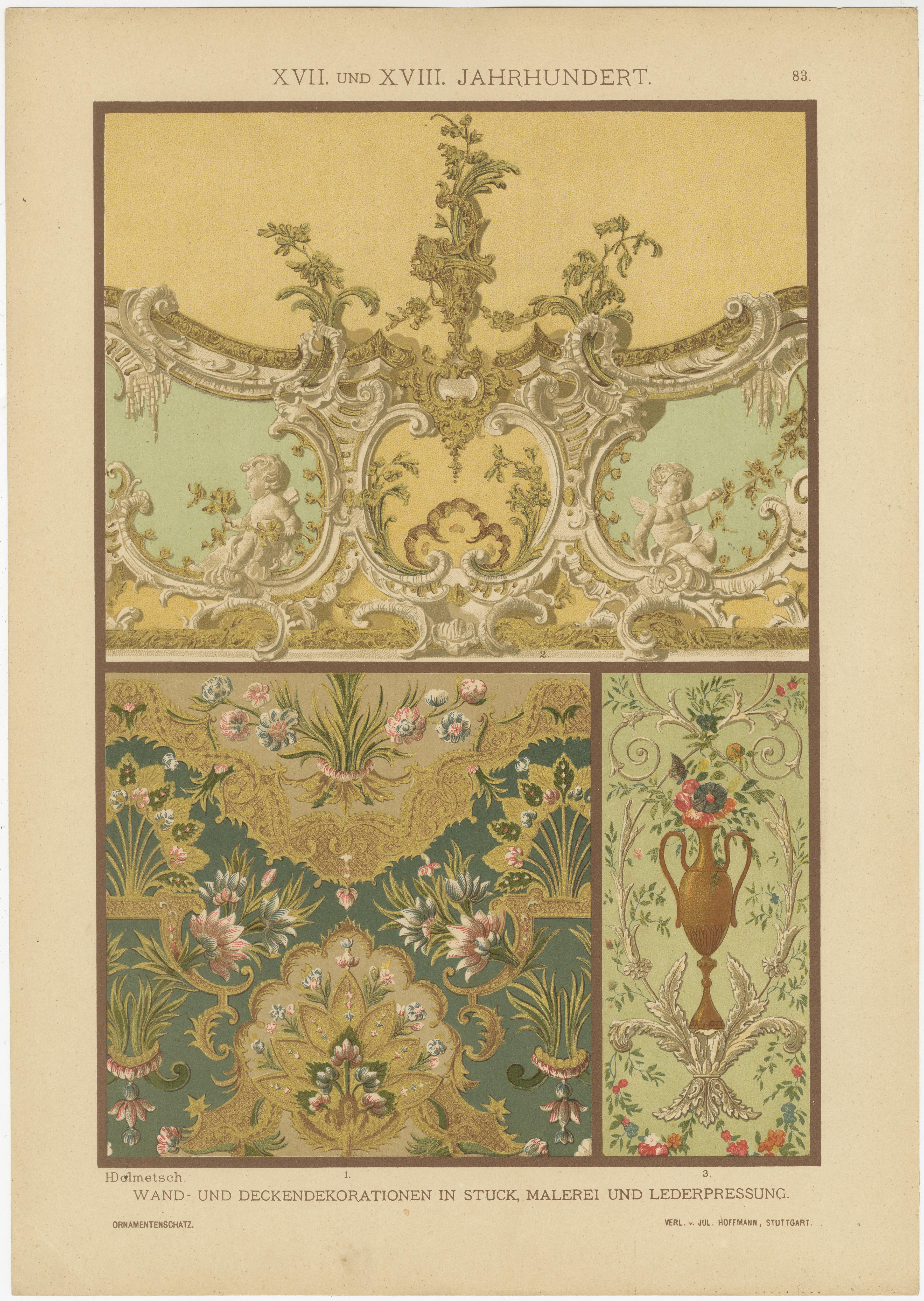 Fin du XIXe siècle The Elegance Decorative Arts of 17th and 18th Centuries, publié en 1887 en vente