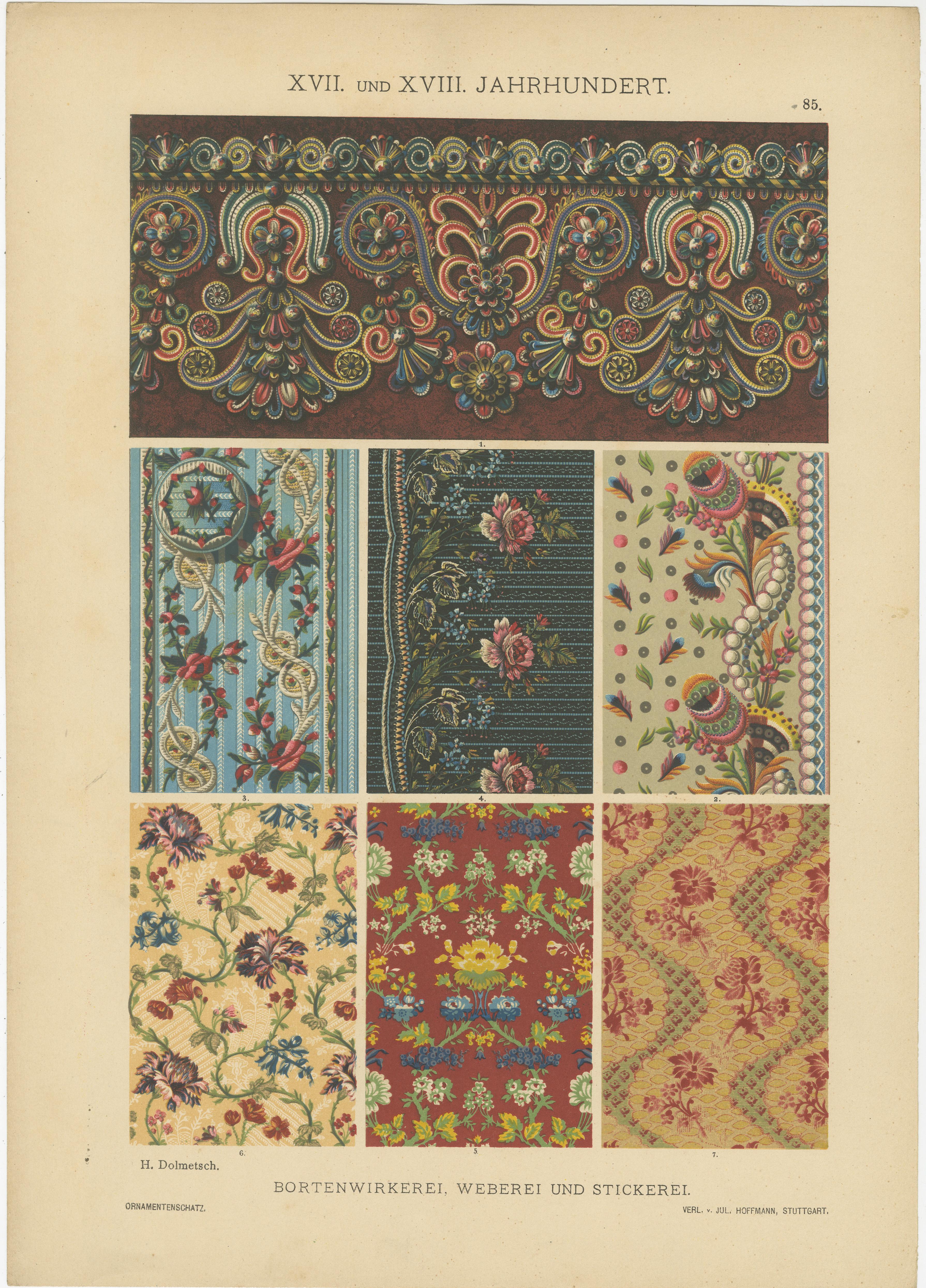 The Elegance Decorative Arts of 17th and 18th Centuries, publié en 1887 en vente 1