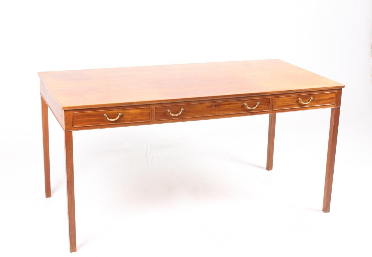 Scandinavian Modern Elegant Desk Designed by Ole Wanscher