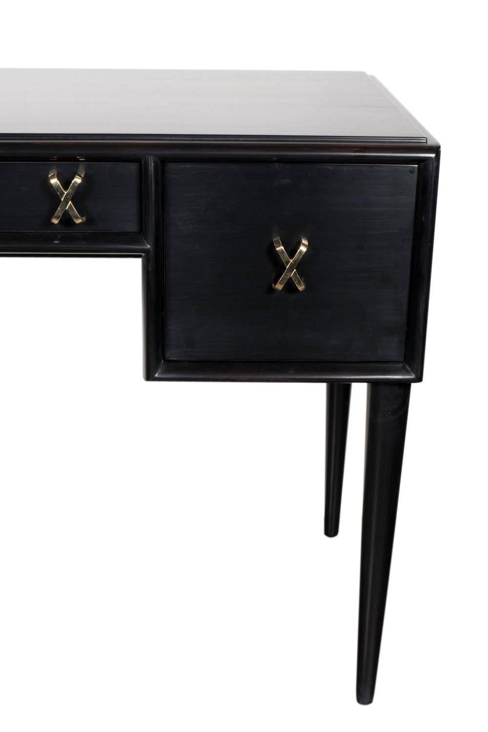 Elegant Desk or Vanity Designed by Paul Frankl In Good Condition In Atlanta, GA