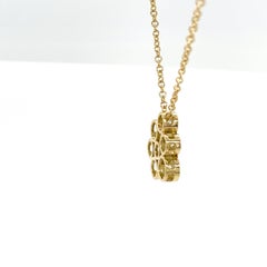 Elegant Diamond 9 Stone Pendant, Set With 1.94ct Natural Diamonds in 18ct Gold