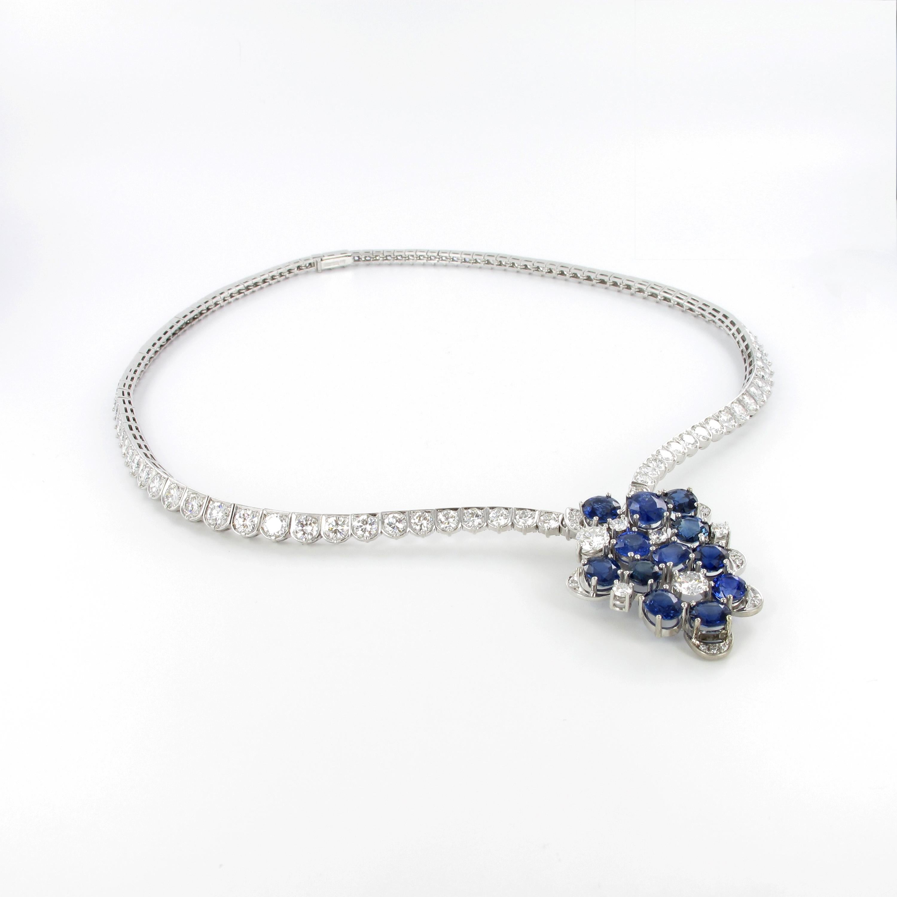 expensive sapphire necklace