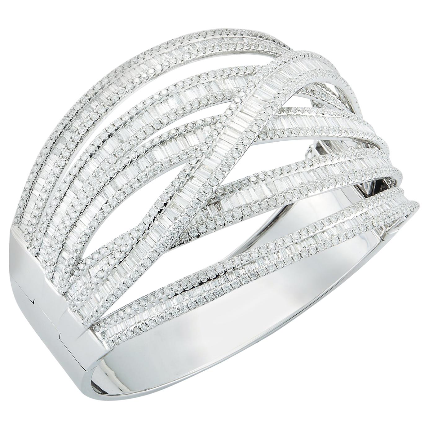 Elegant Diamond Bracelet For Sale