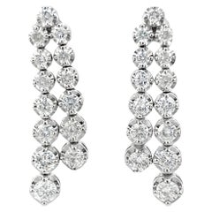 Elegant Diamond Drop Earrings